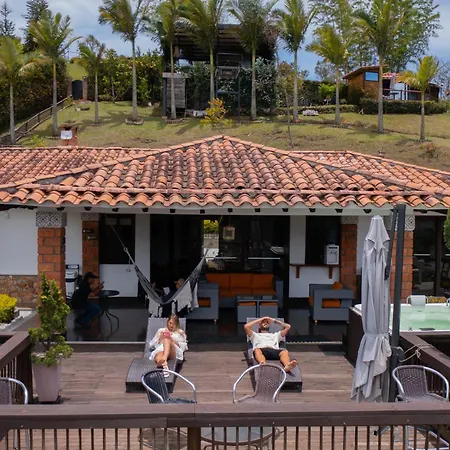 Casa Campestre Montecarlo Guatape- Desayuno A Pareja Villa Exterior photo