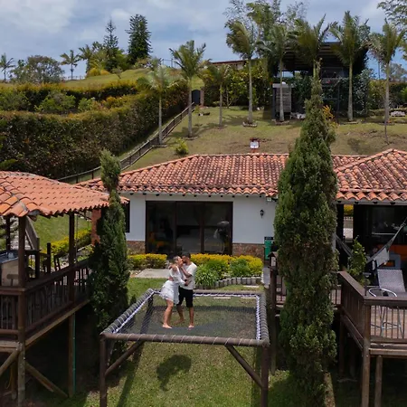 Casa Campestre Montecarlo Guatape- Desayuno A Pareja Villa Exterior photo
