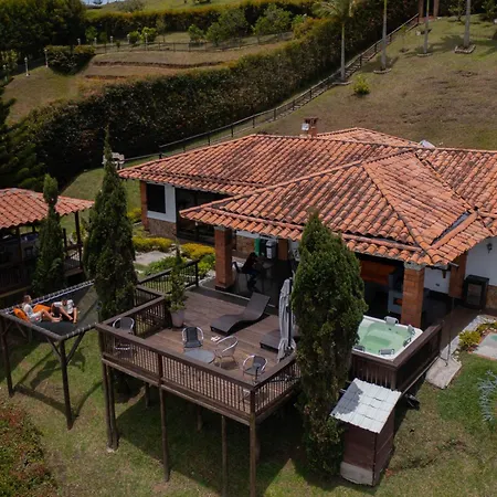 Casa Campestre Montecarlo Guatape- Desayuno A Pareja Villa Exterior photo